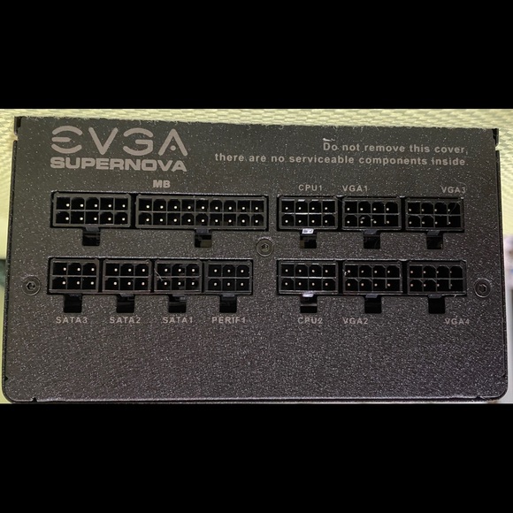 EVGA Supernova G2 850W 80+ Gold Power Supply - 220G20850XR - Picture 4 of 8